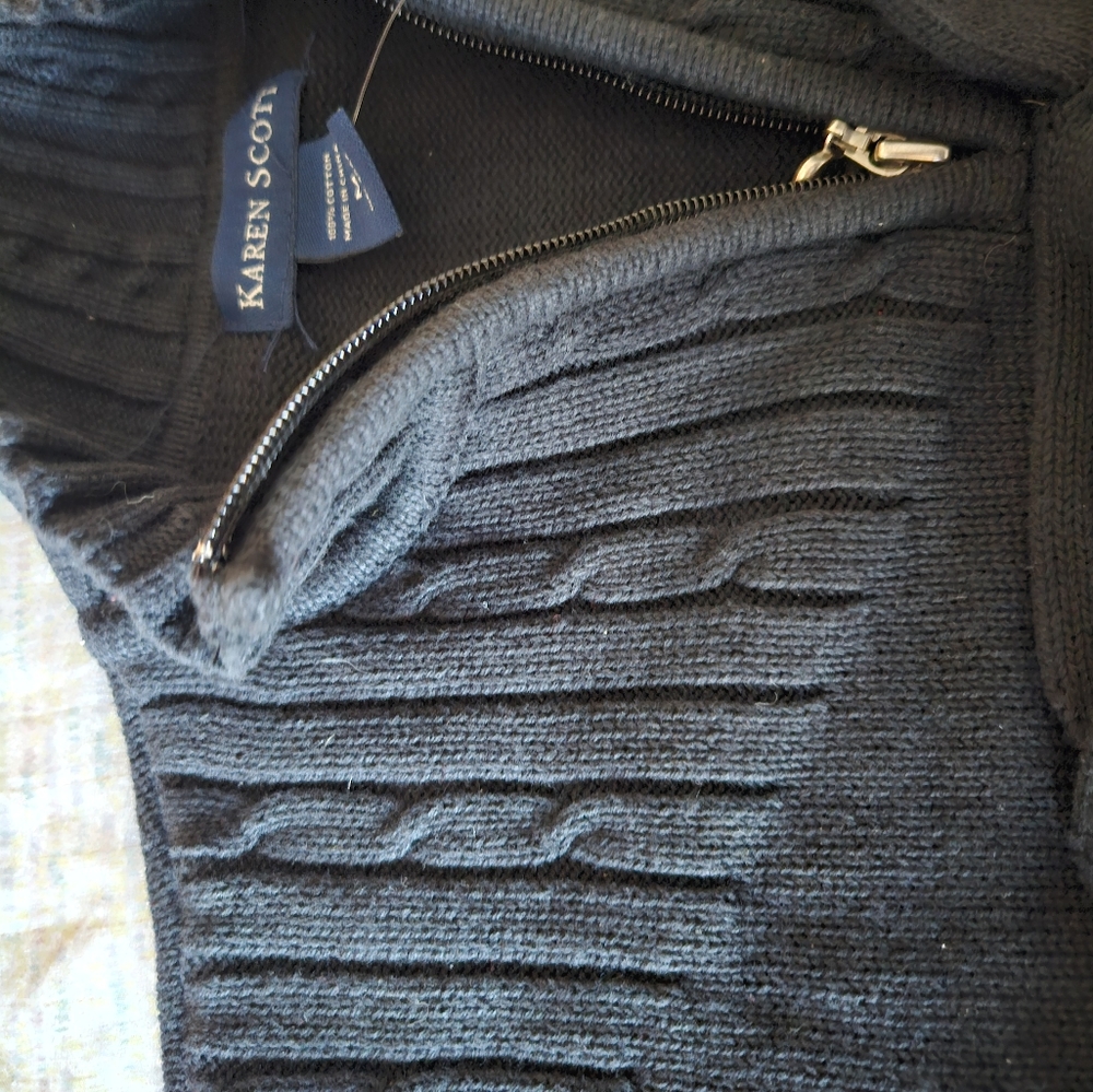 Karen Scott  sweater set - Picture 6 of 6